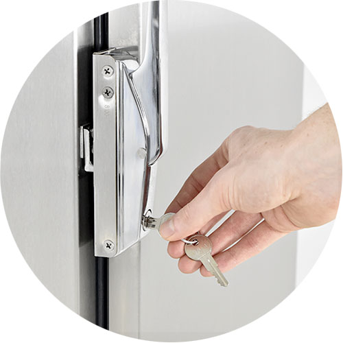 Key Locking Door Latch