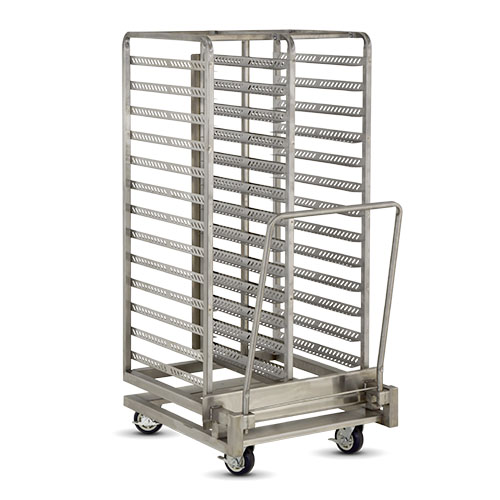 Open Cavity Accommodates Roll In Rack