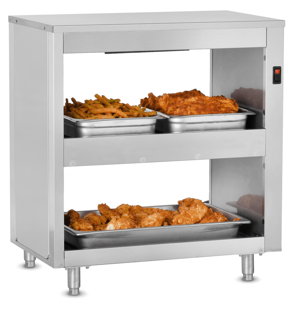 Infrared Heated Holding Shelves