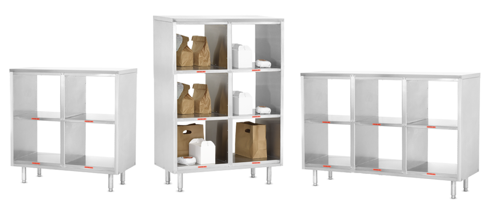 FWE's Heated Holding Cubbies can be made to size and are highly customizable! Please consult factory on available sizing.