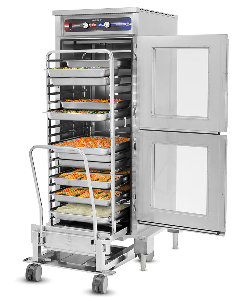 PHTT-CC-202 Model Shown with Optional Accessory Glass Doors and Rational Rack (Not Included)
