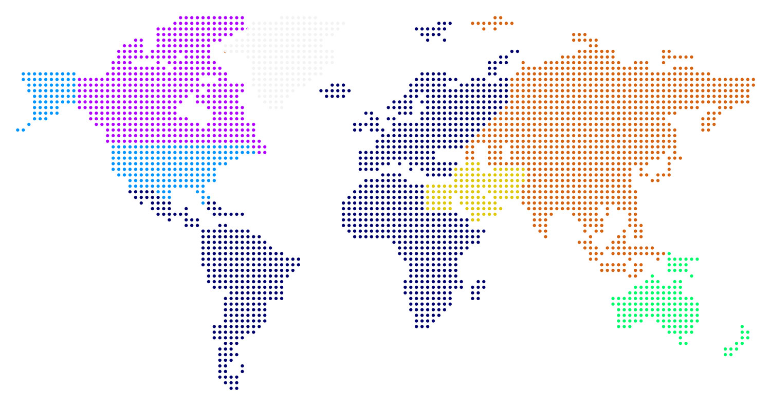 FWE's International Sales Representative & Distributer Map