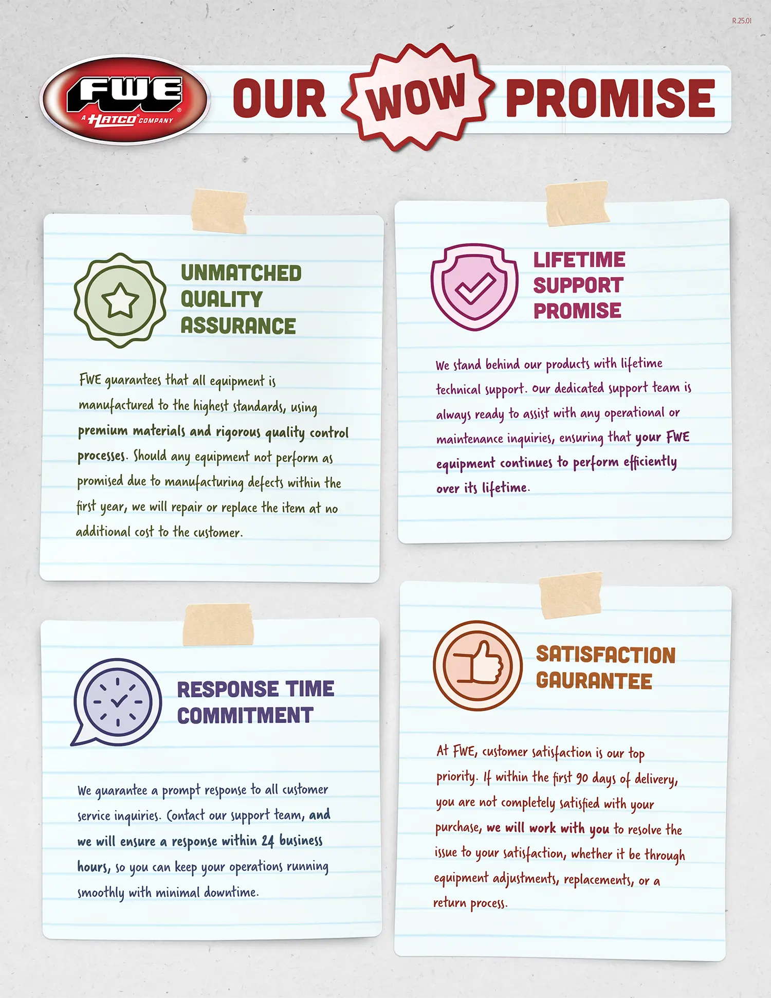 Who We Are: FWE's WOW Promise