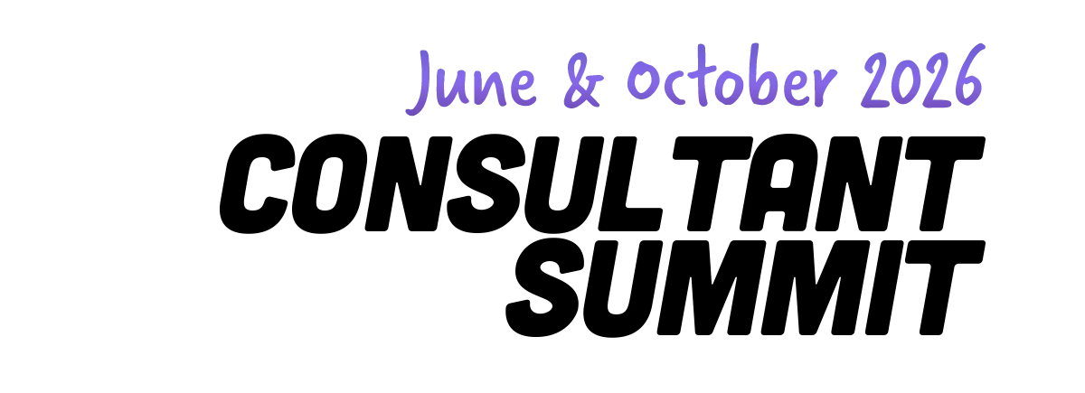 2026 Consultant Summit for JUNE and OCTOBER Sessions