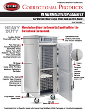 FWE's Correctional Products Feature Sheet | Rehtermalization Cabinets | RH-18 HDM Level 2 Shown