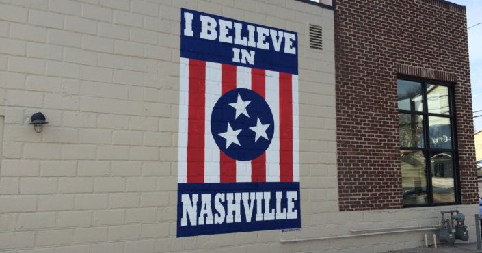 I Believe In Nashville | Wall Mural